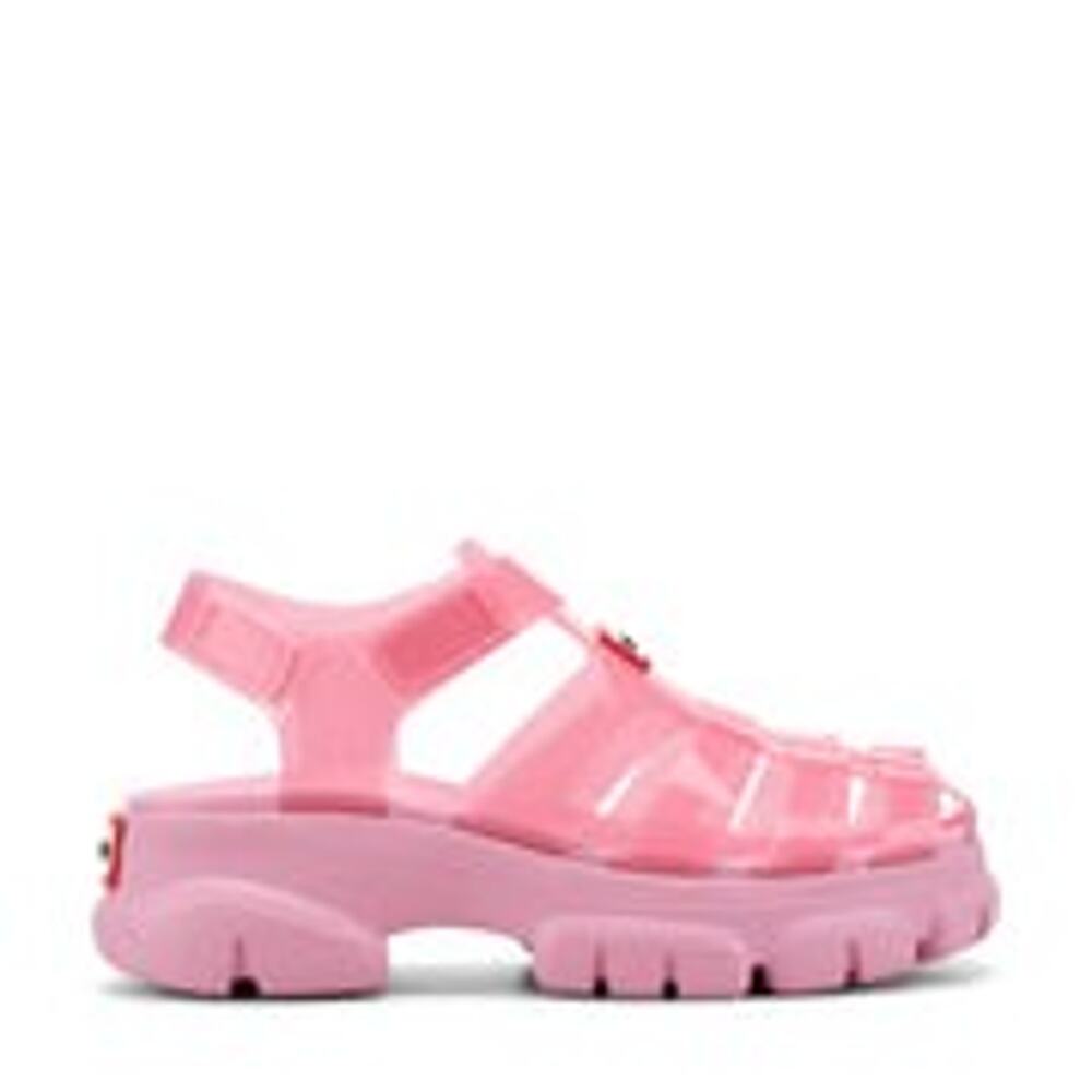 Hunter Little Kids Belize Casual Closed Toe Strappy Sandals in Pink - 11